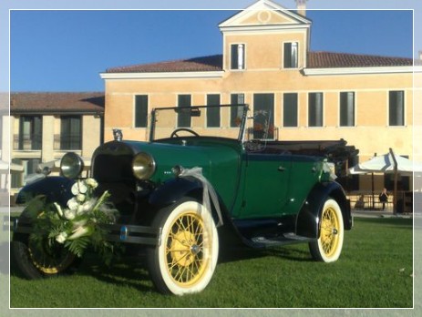 Ford modello A anno 20  matrimonio Verona